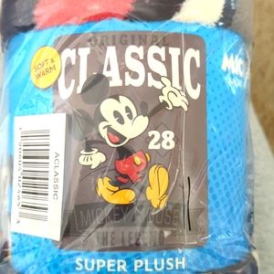 Mickey Mouse Plush Throw
